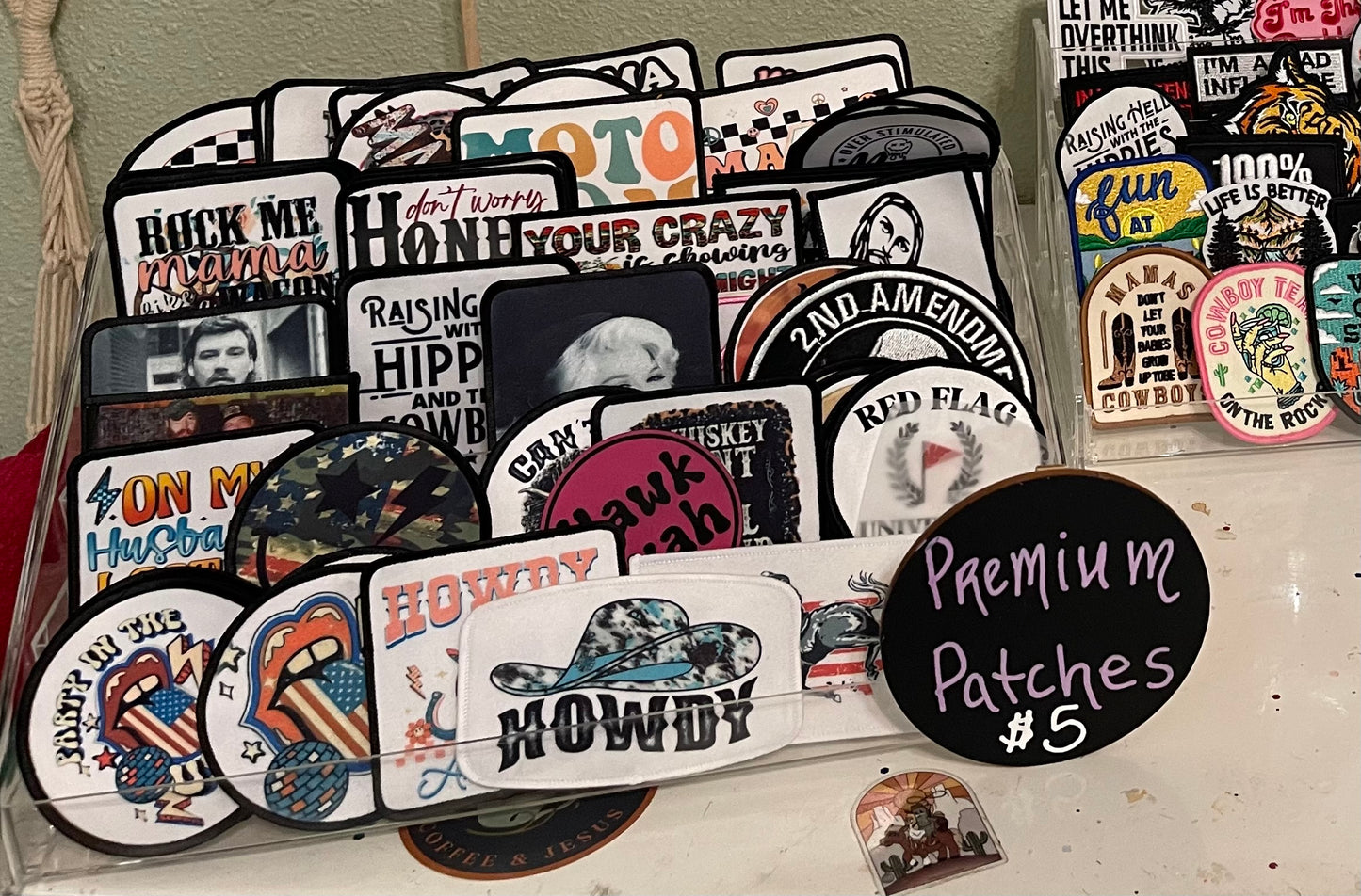 Premium Patches for Trucker Hats