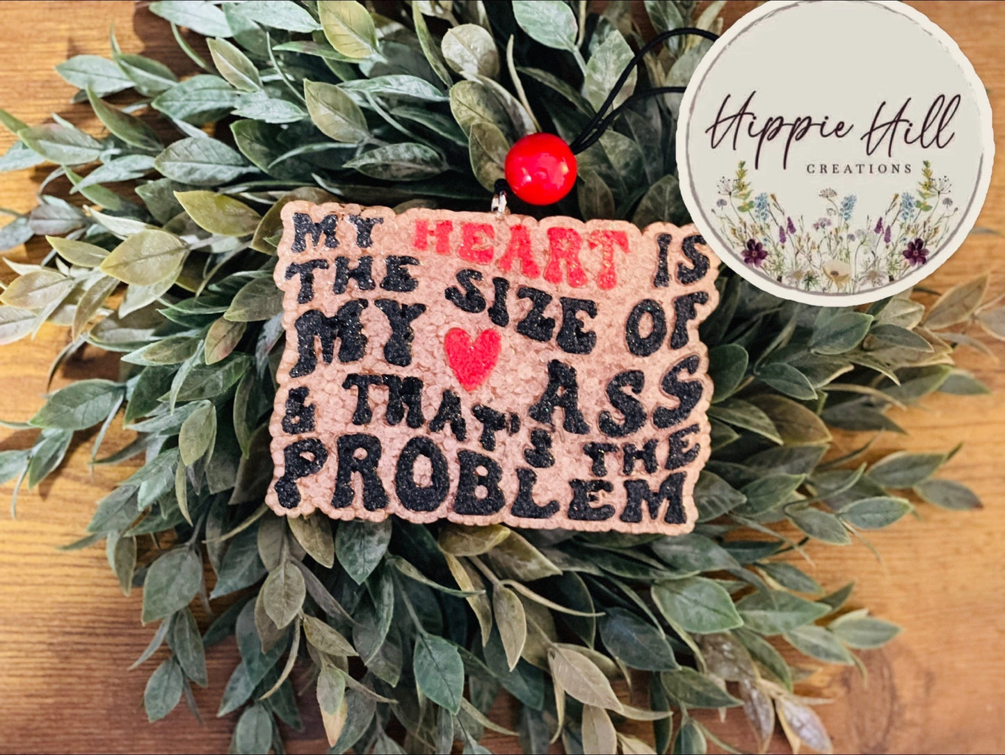 Big Heart and back side Freshie