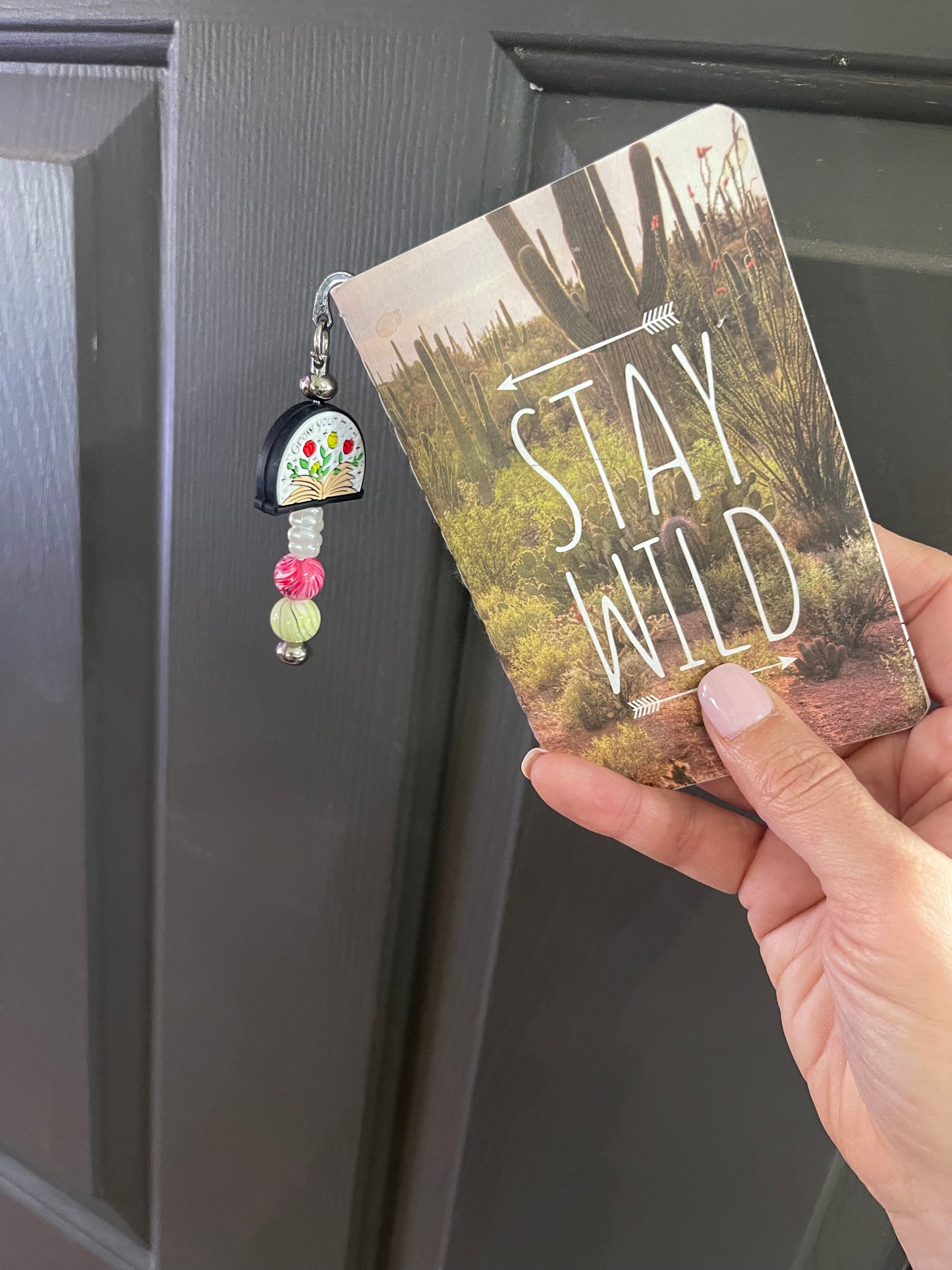 Beaded Pocket Size Bookmark