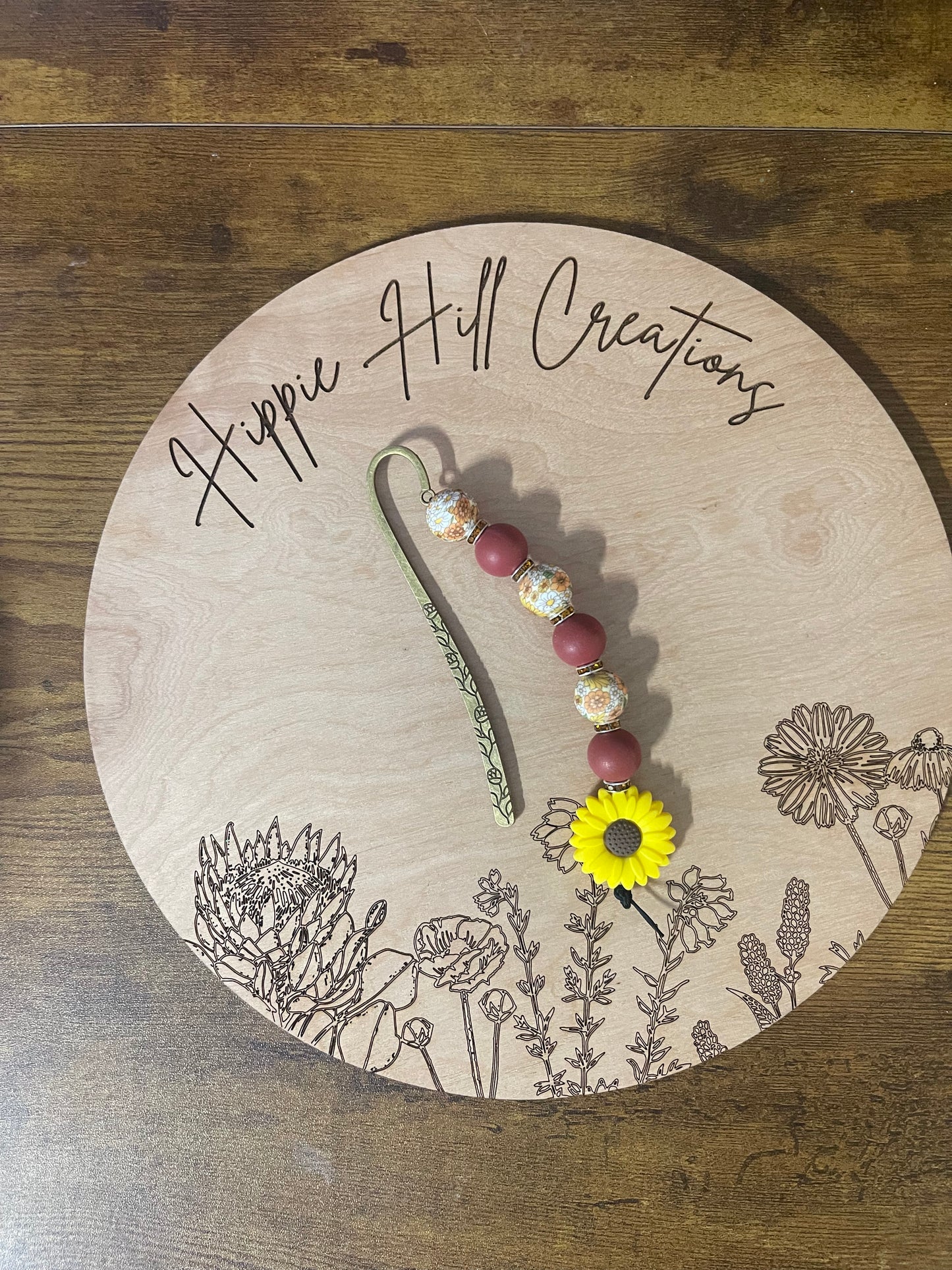 Beaded Metal Bookmarks