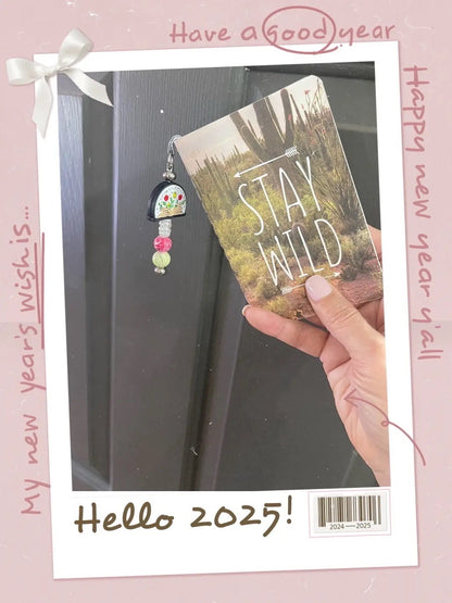 Beaded Pocket Size Bookmark