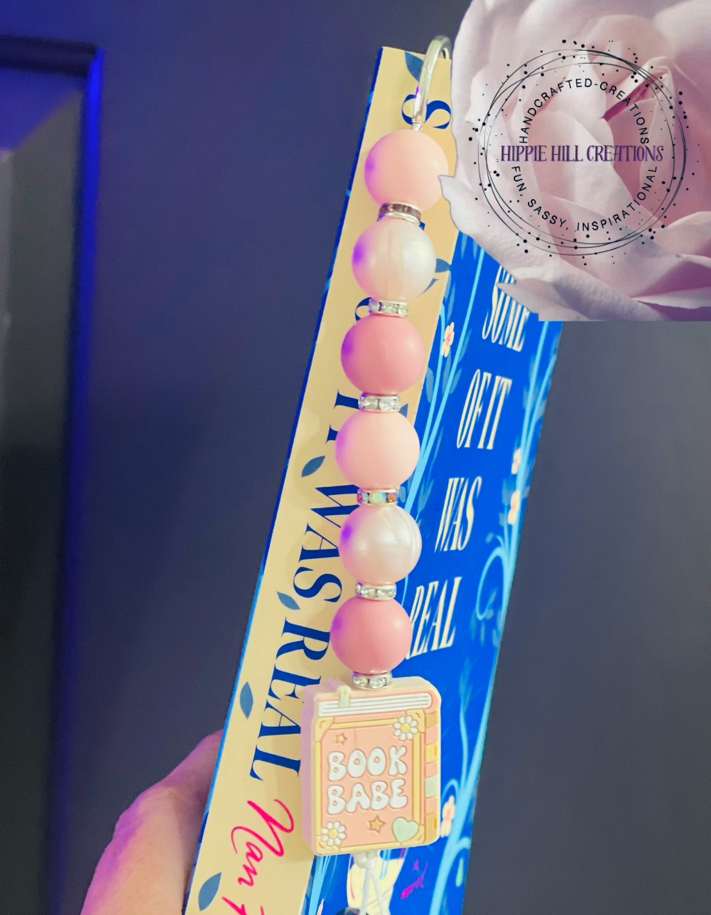 Beaded Pocket Size Bookmark